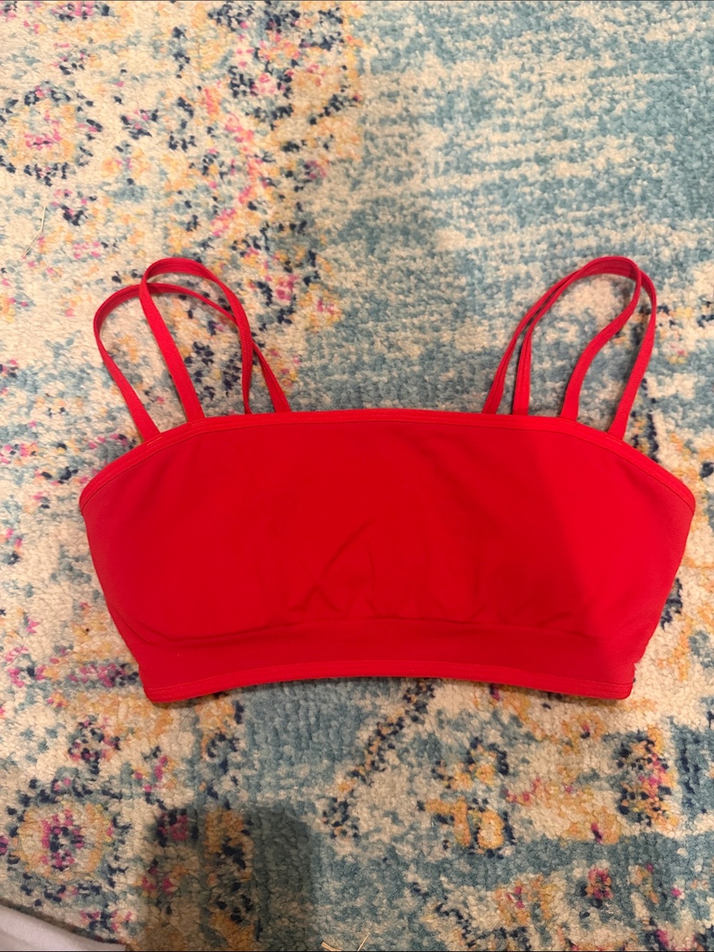 Fabletics medium red bra